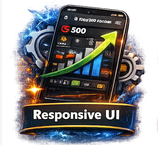 Responsive design icon illustration