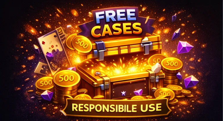 Final thoughts illustration about free cases as engagement feature and responsible usage