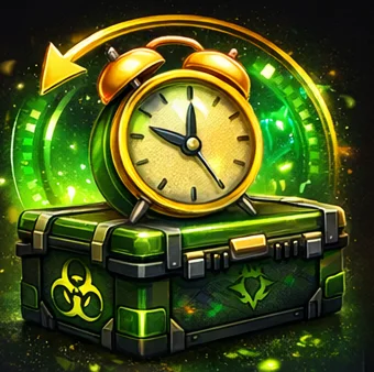 Quick nav illustration: daily case timer and reset cycle