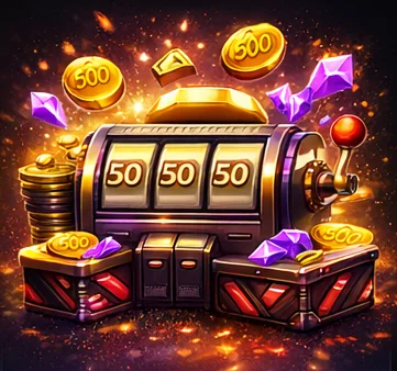 Quick nav illustration: small rewards, spins and occasional wins concept