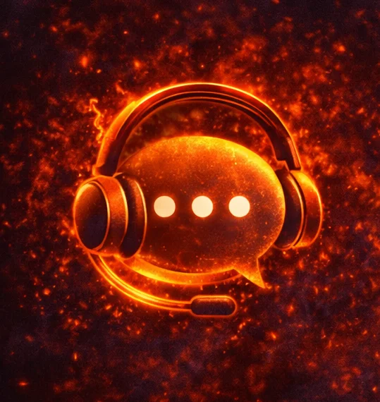 Illustration of CSGO500 customer support with live chat, email and help center icons