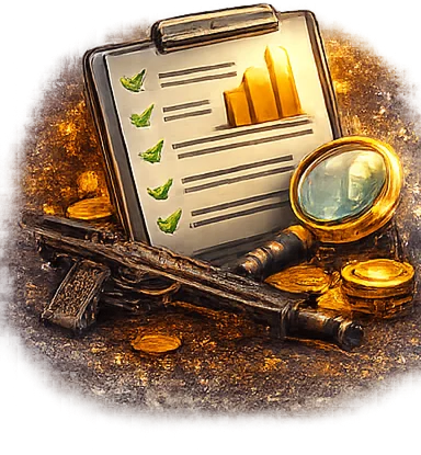 Quick nav illustration: summary table and key facts