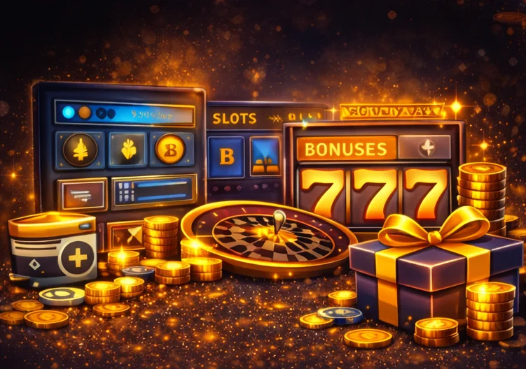 Illustration: what is 500 Casino concept with casino lobby, slots panel and payment icons