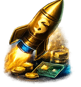 Step icon: deposit and play with casino chips