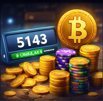 Quick nav illustration: coin balance and conversion